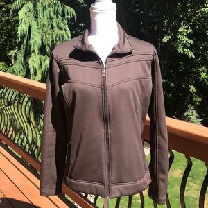 Lucy zip-up sweatshirt.